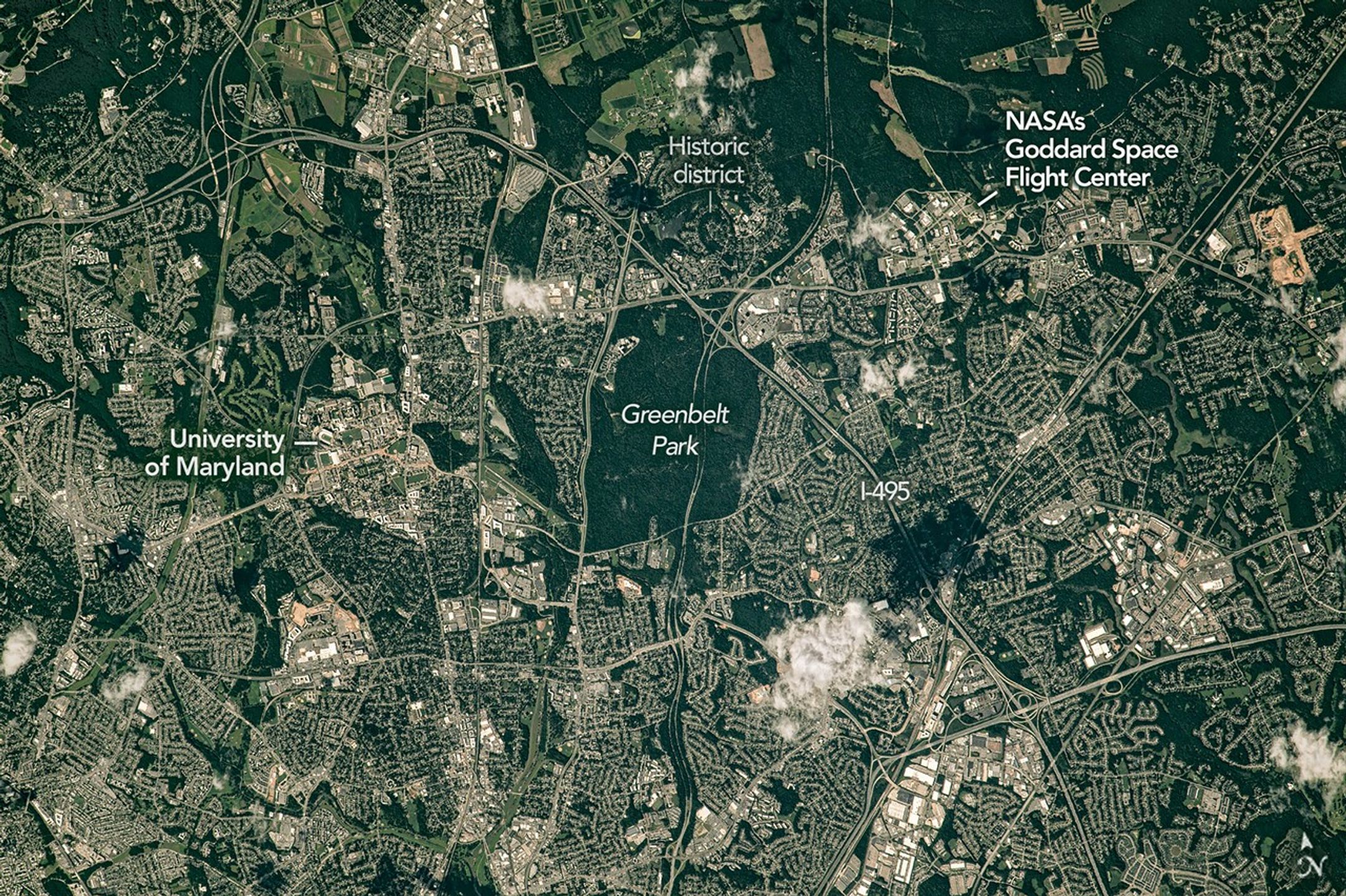 Belts of Green in the Washington Suburbs