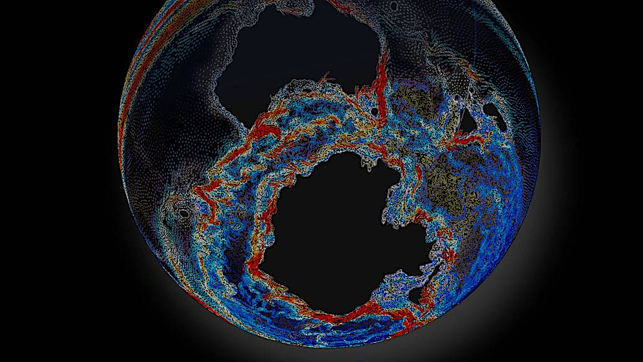 Icy Ocean World Recon: How Did Earth’s Most Powerful Ocean Current Form?