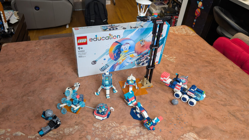 Lego's educational space sets are a stellar way to teach kids about the basic physics of collisions and impacts
