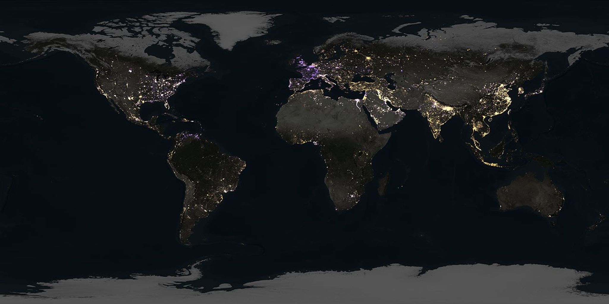 NASA Night-light Imagery Tracks US Energy Transition, Global Volatility