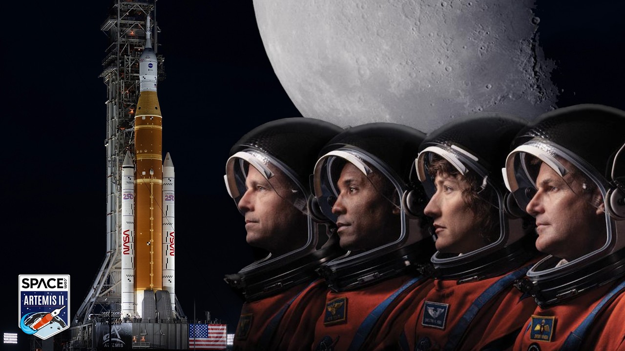 NASA set to launch Artemis 2 moon mission today, the 1st crewed lunar flight since 1972