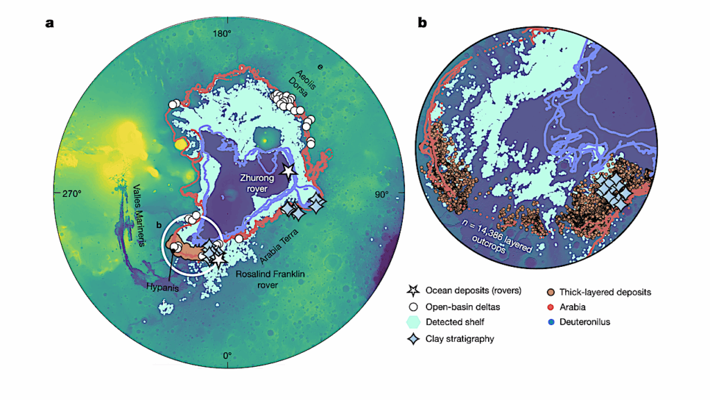 New Evidence For An Ancient Ocean On Mars