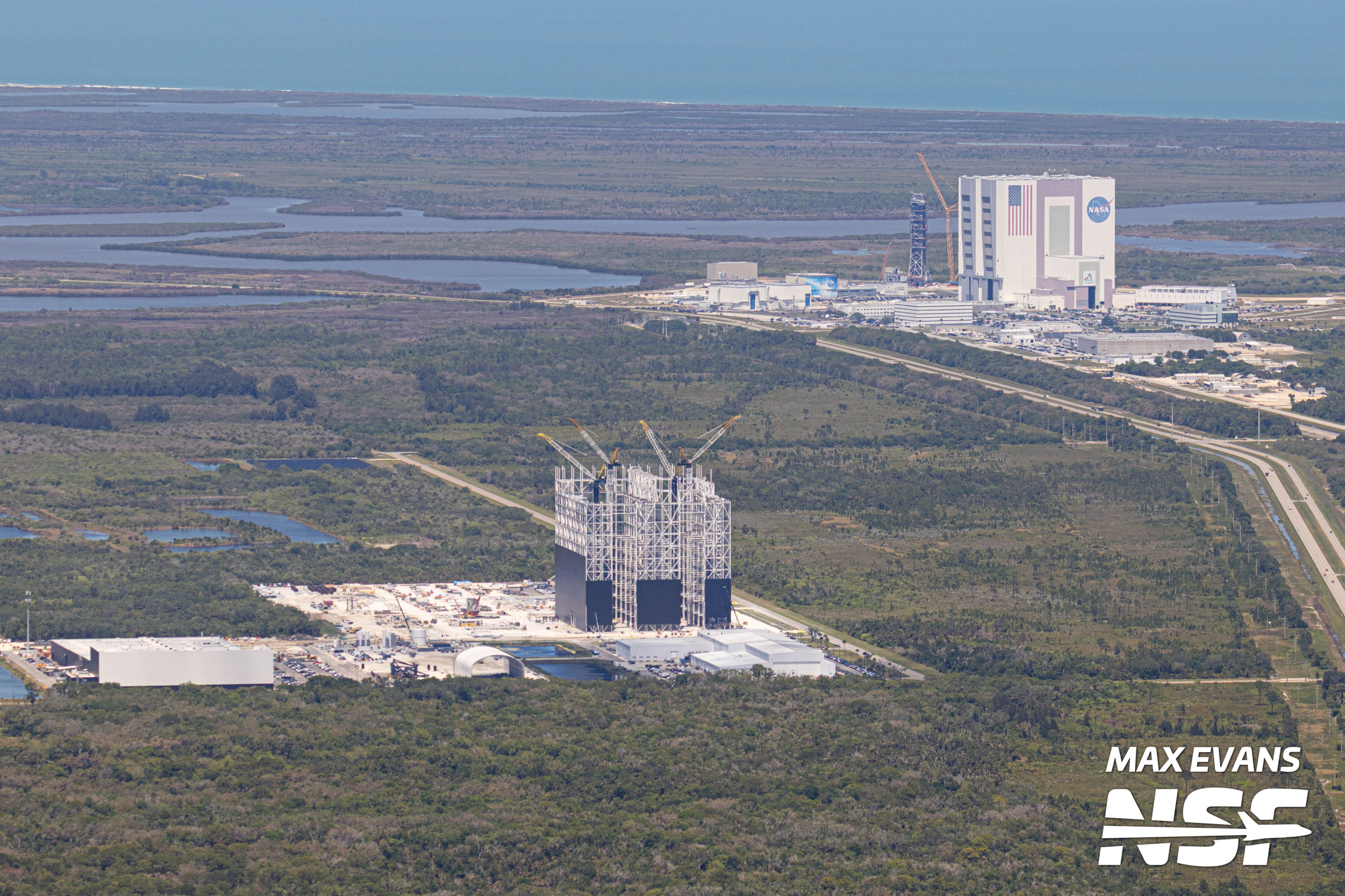 SpaceX Advances Construction at Cape Canaveral Ahead of Block 3 Flight