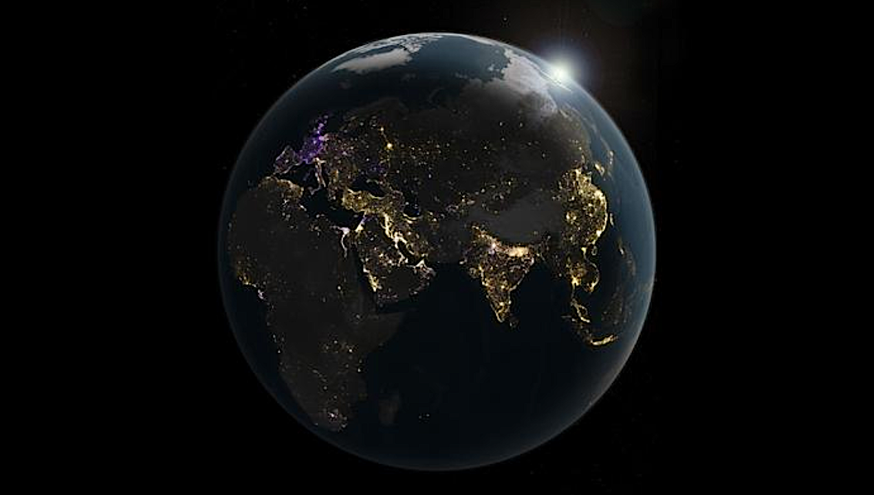 Terrestrial Technosignatures: Satellites Capture The Glowing Pulse Of Human Civilization