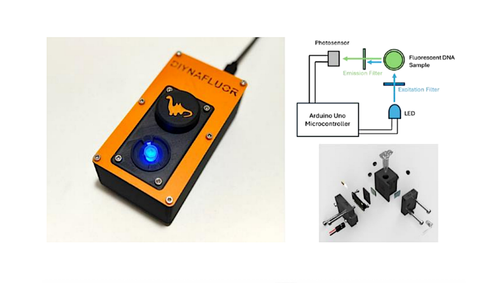 Tricorder Tech: DIYNAFLUOR: An Affordable DIY Plug-and-Play Nucleic Acid Fluorometer for eDNA Quantification in Resource Limited Settings