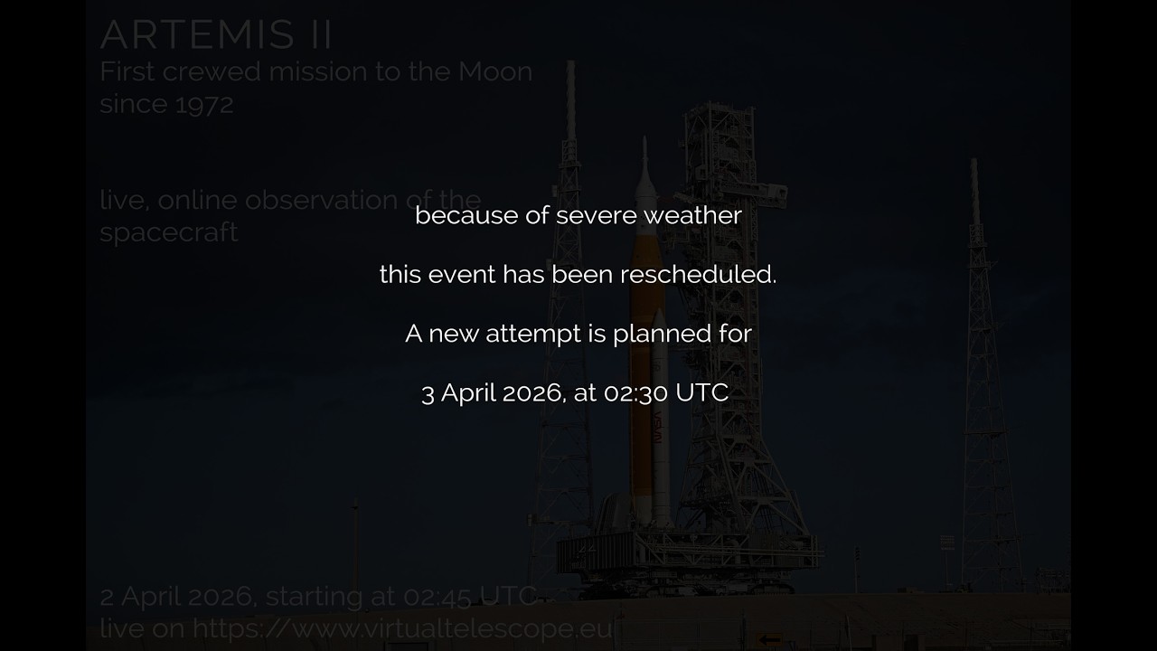 Watch Artemis 2 fly through space in real time with this telescope livestream