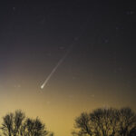 Watch comet PANSTARRS 'switch on' its second tail as it makes closest approach to Earth