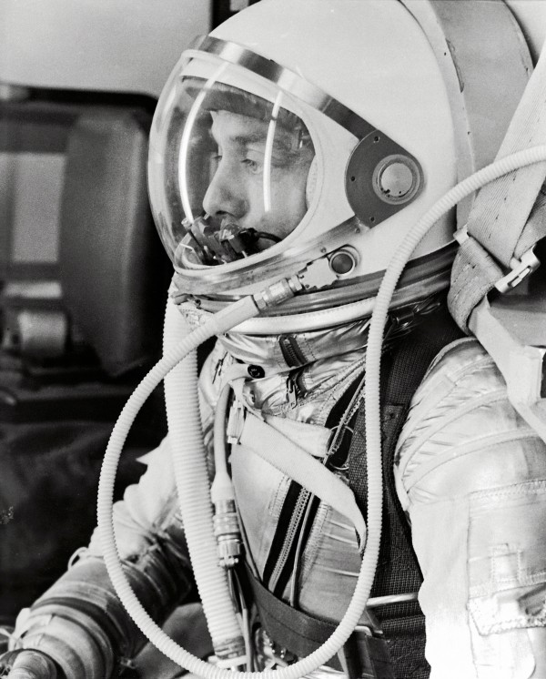 1st American in space, 65 years ago today