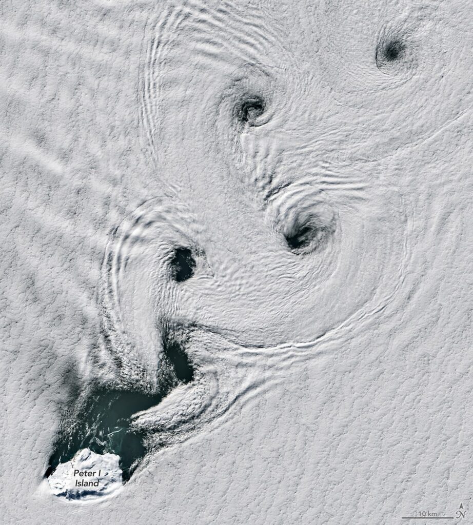A Sea of Spinning Clouds