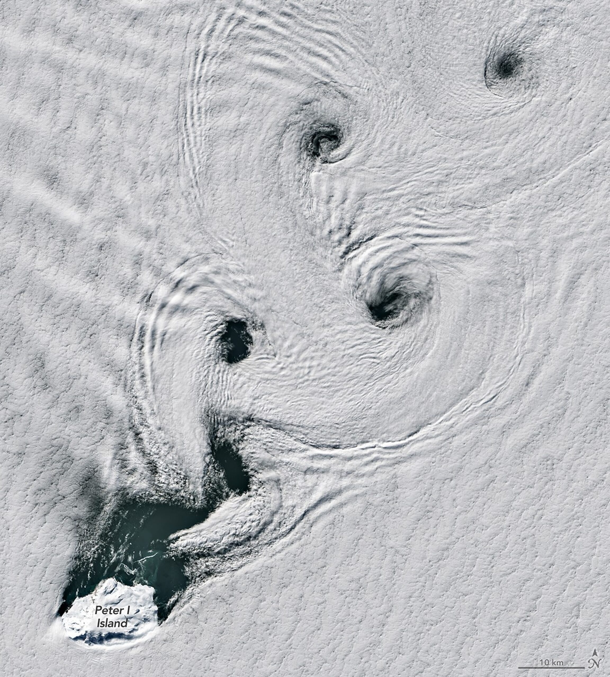 A Sea of Spinning Clouds