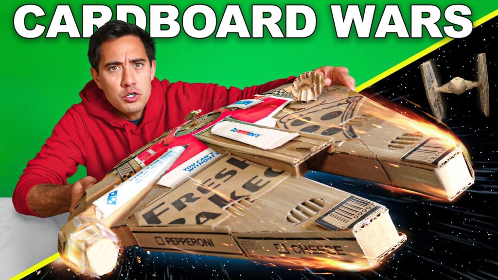 A YouTuber just recreated the original Star Wars with cardboard, and it's awesome (video)