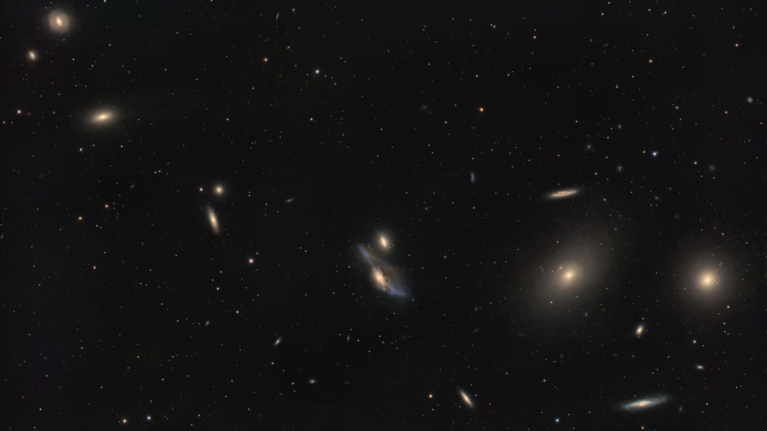 Astrophotographer captures remarkable view of galactic 'Eyes' with backyard telescope