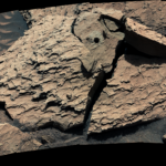 Curiosity Shakes Loose a Pesky Rock