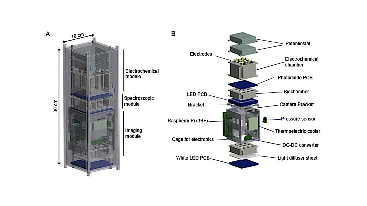 Development and Demonstration of a Modular Astrobiological Experiments (MAEx) Payload for Autonomous Biological Monitoring in Low Earth Orbit (LEO)