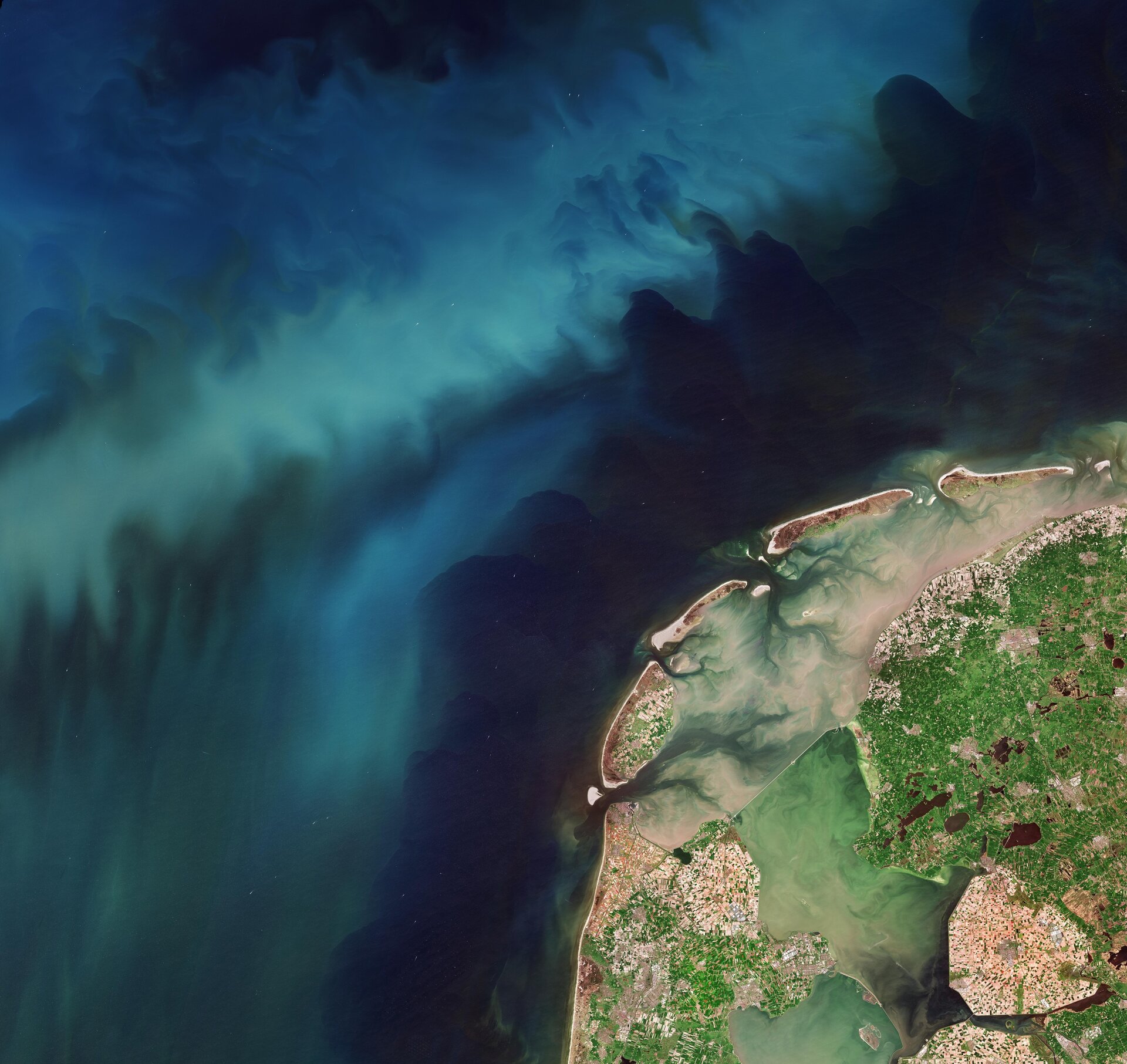 Earth from Space: Netherlands in bloom