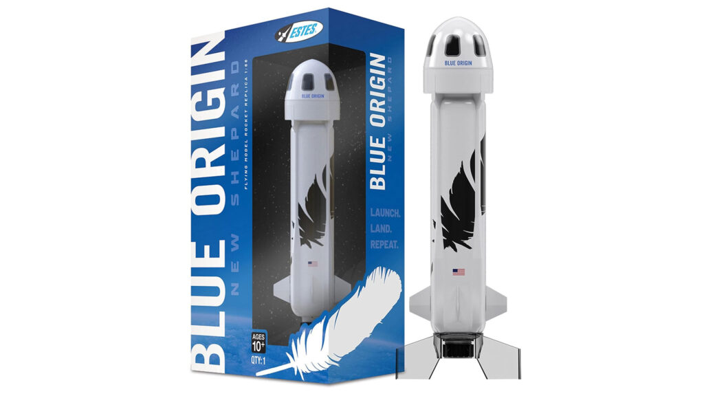 Grab the Estes Blue Origin model rocket ahead of Memorial Day with it's lowest price since January!