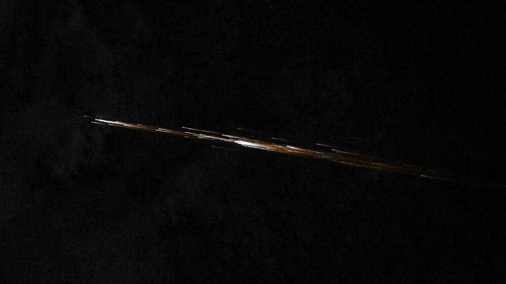 'It was quite a light show!' NASA astronaut spies dramatic fireball from the International Space Station (photos)