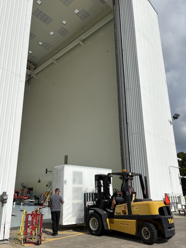 Key Support Equipment Arrives at Kennedy for Roman Space Telescope