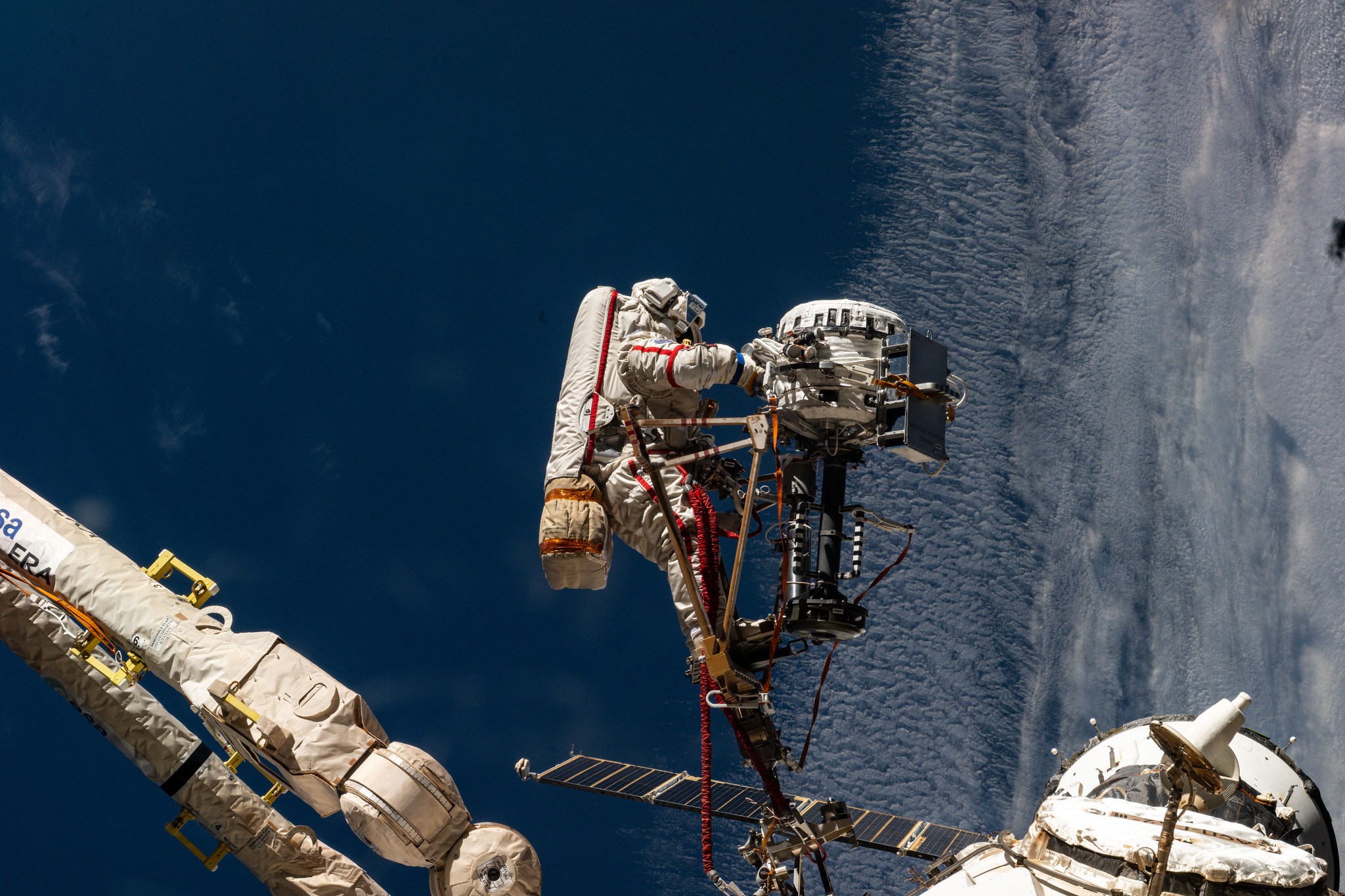 NASA Sets Coverage for Roscosmos Spacewalk Outside Space Station