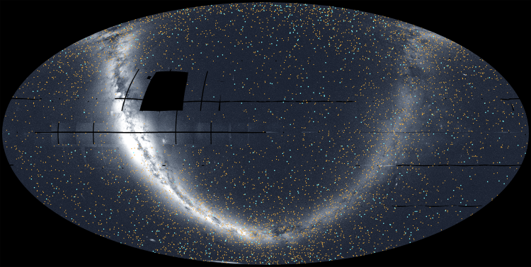 NASA TESS Reveals Epic All-Sky Map of Distant Worlds