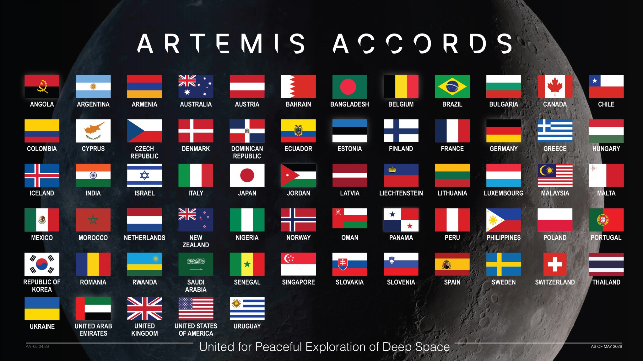 NASA Welcomes Malta as Newest Artemis Accords Signatory