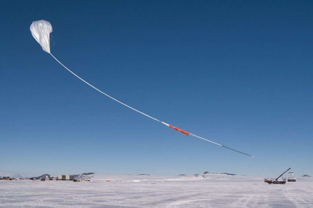 New Instrument Used Antarctic Ice Sheet to Probe Extreme Universe