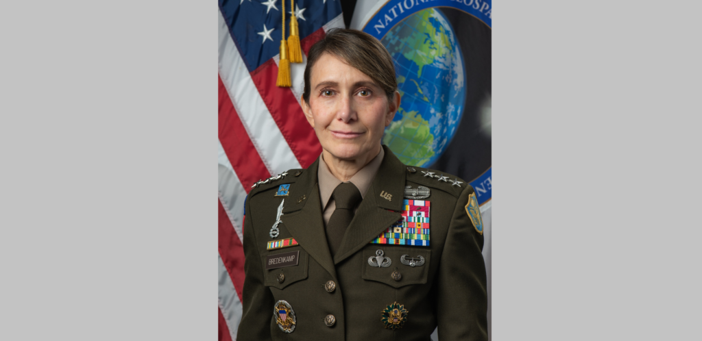 New NGA head makes industry debut at GEOINT Symposium 2026