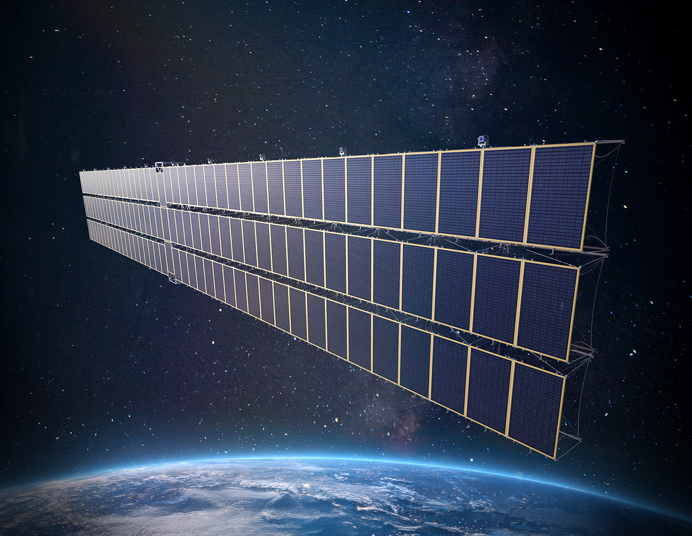 Orbital Data Centers: Power and Thermal Management for Scalable Architectures