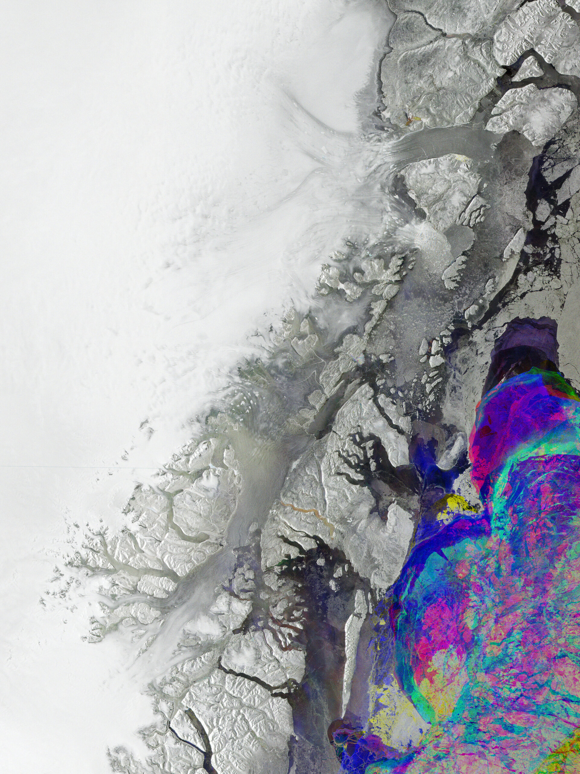Radar Images Reveal Dramatic Changes in Greenland Ice Sheet Amid Climate Concerns