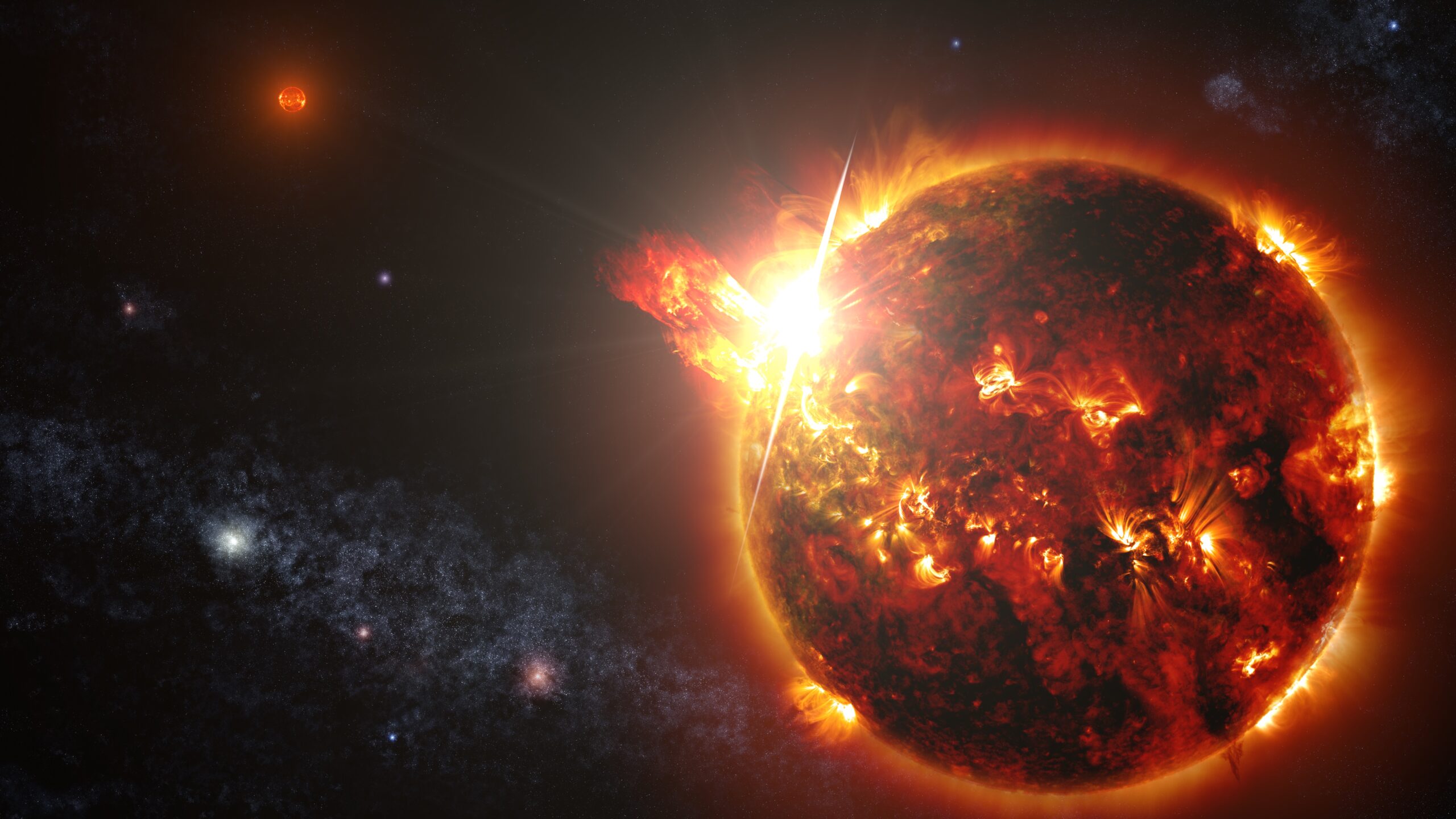Red dwarf stars are cosmic killers that eat their own planets