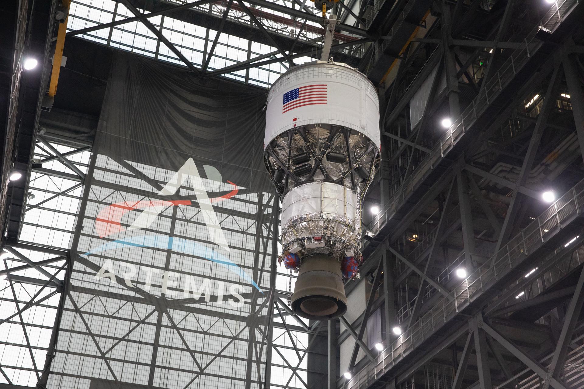 SLS to launch without upper stage for Artemis 3