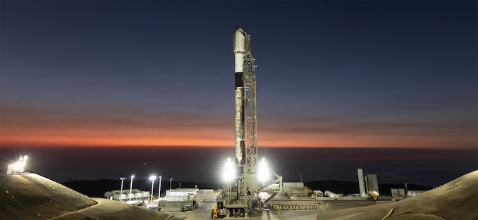 SpaceX launches 24 Starlink satellites on Falcon 9 rocket launch from Vandenberg SFB