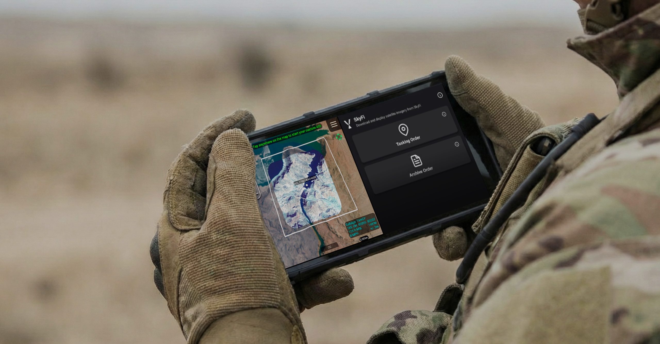Special Operations Forces test mobile platform for direct satellite imagery access