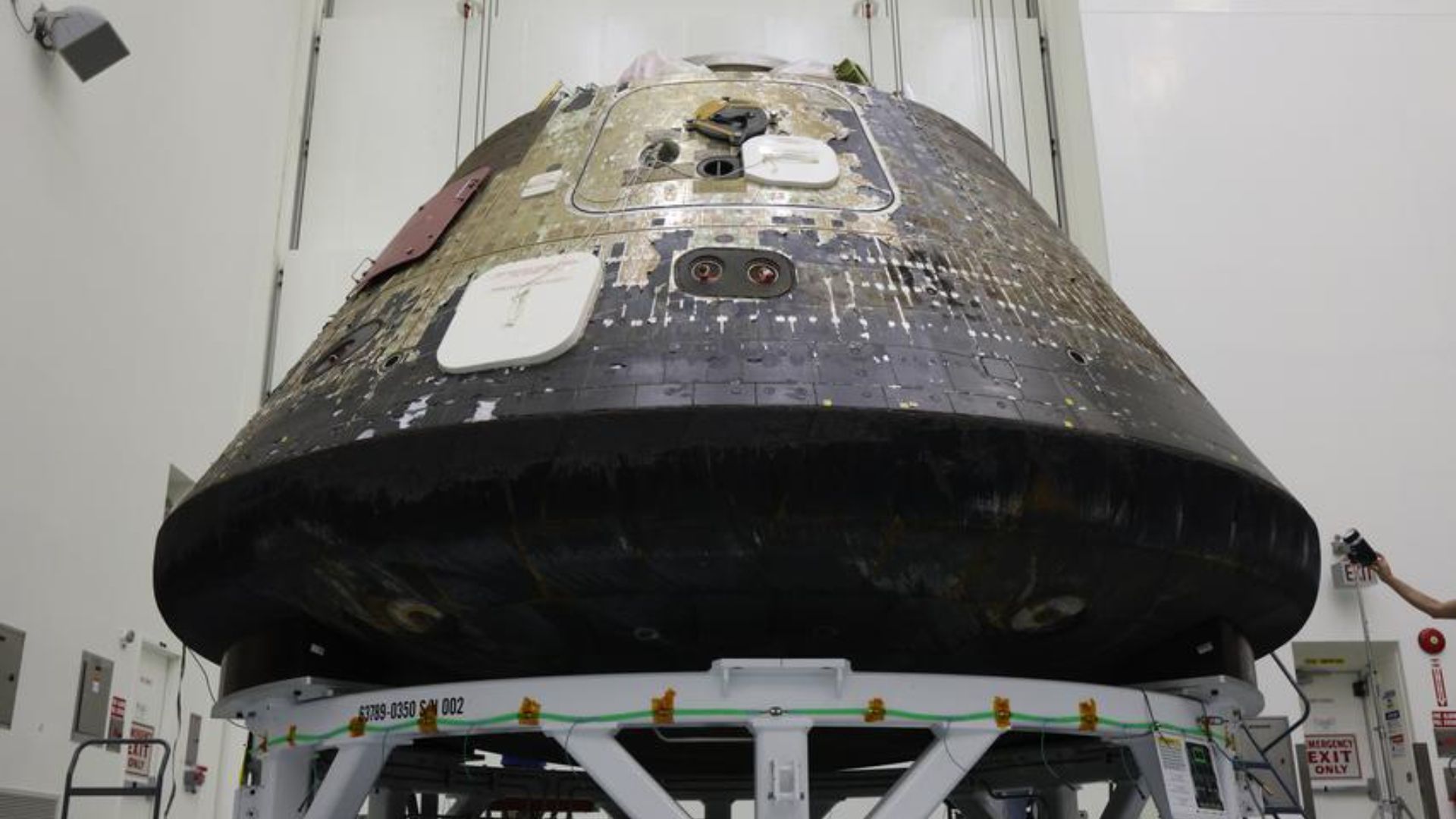 The charred hull of Artemis 2's Orion | Space photo of the day for May 8, 2026