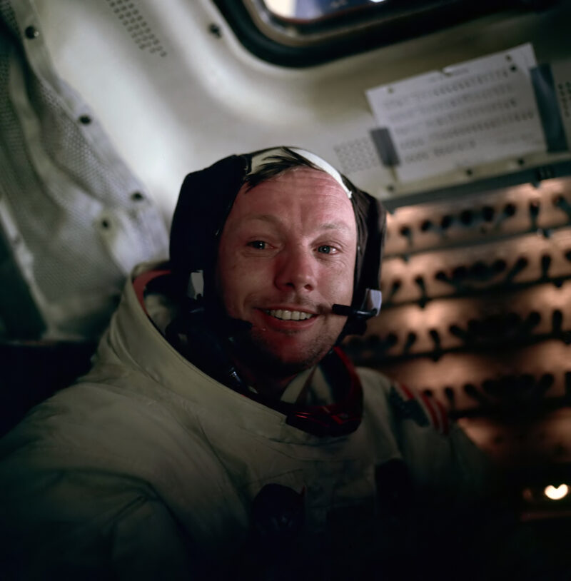 Today in science: Neil Armstrong’s close call