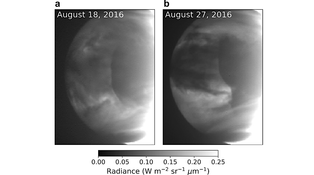 Venus’ Atmosphere Jumps And Waves
