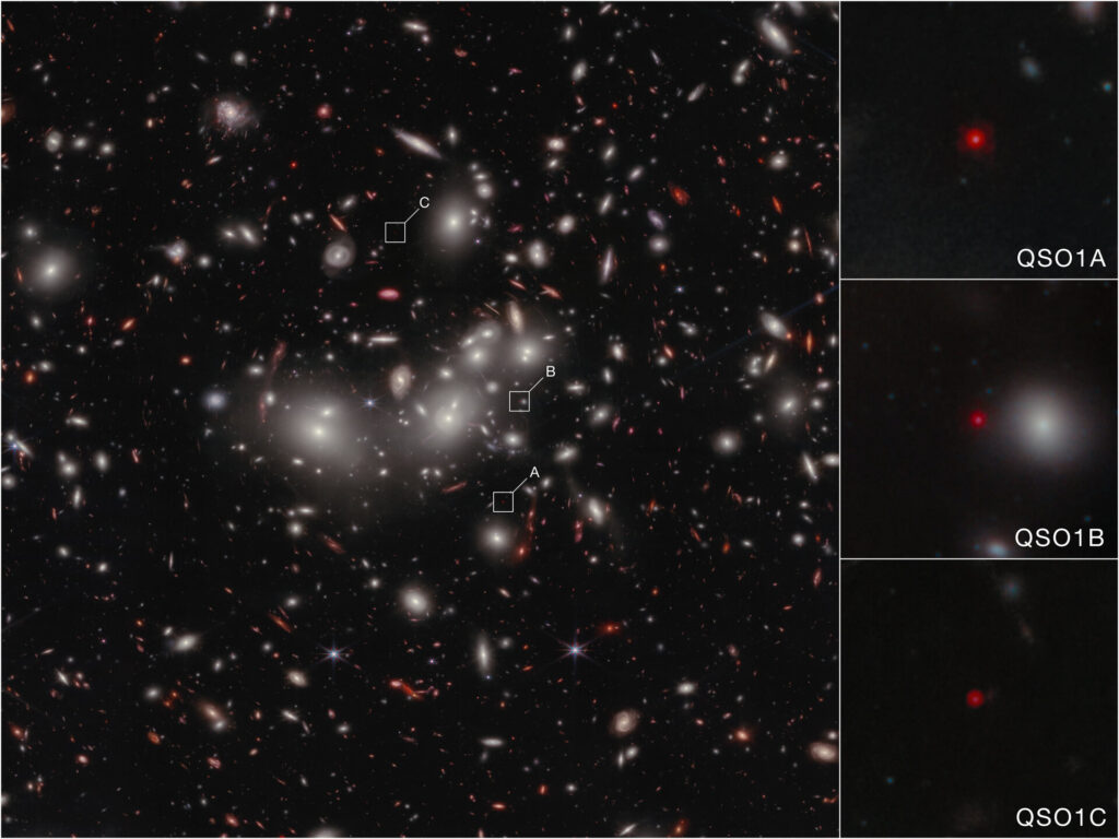 Webb reveals black hole that formed before its galaxy